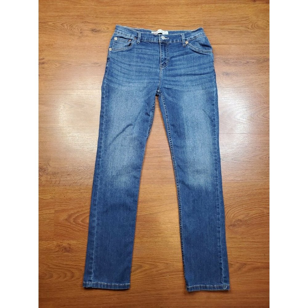 Levi's levi 512 Slim Taper 20 Reg 30x30 Dark wash  Womens Denim - Picture 2 of 7